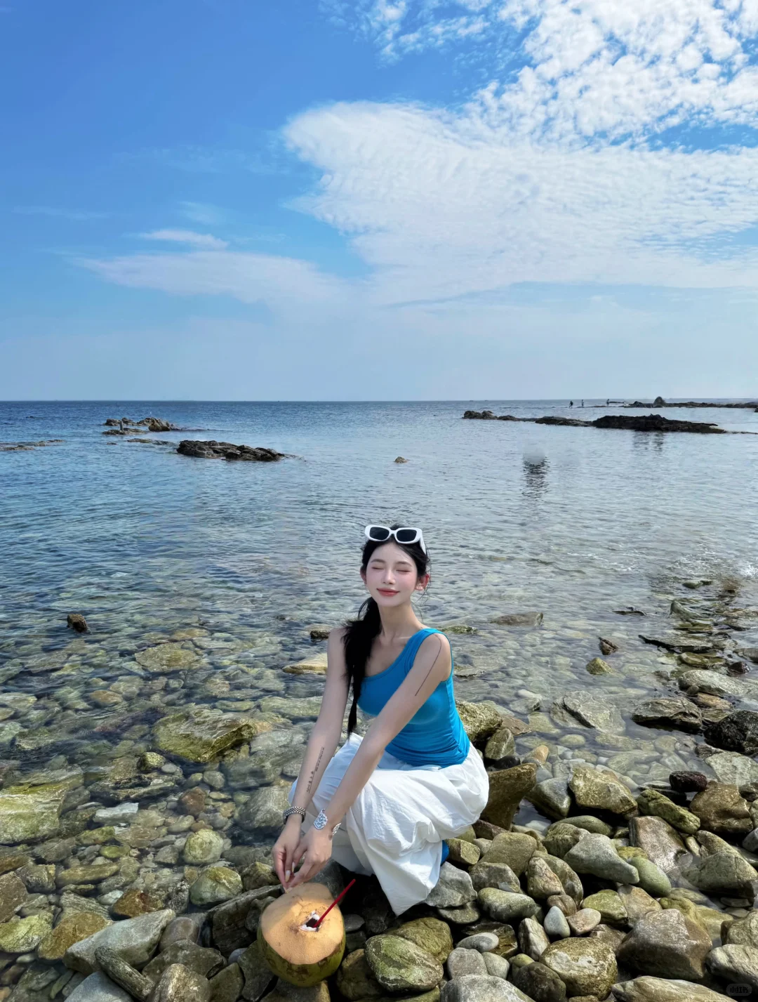 夏日的果冻海～养马岛值得去！！
