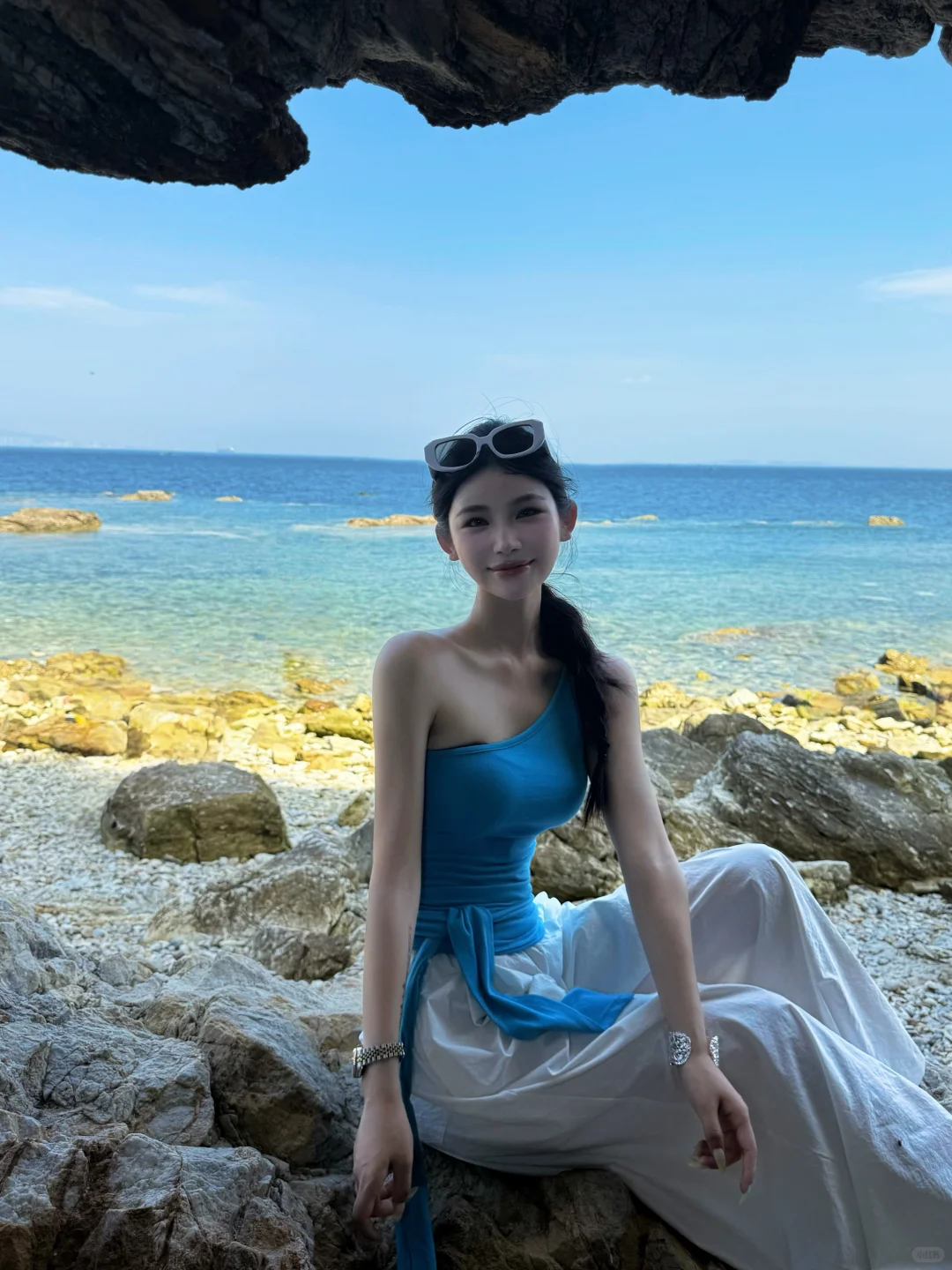 夏日的果冻海～养马岛值得去！！