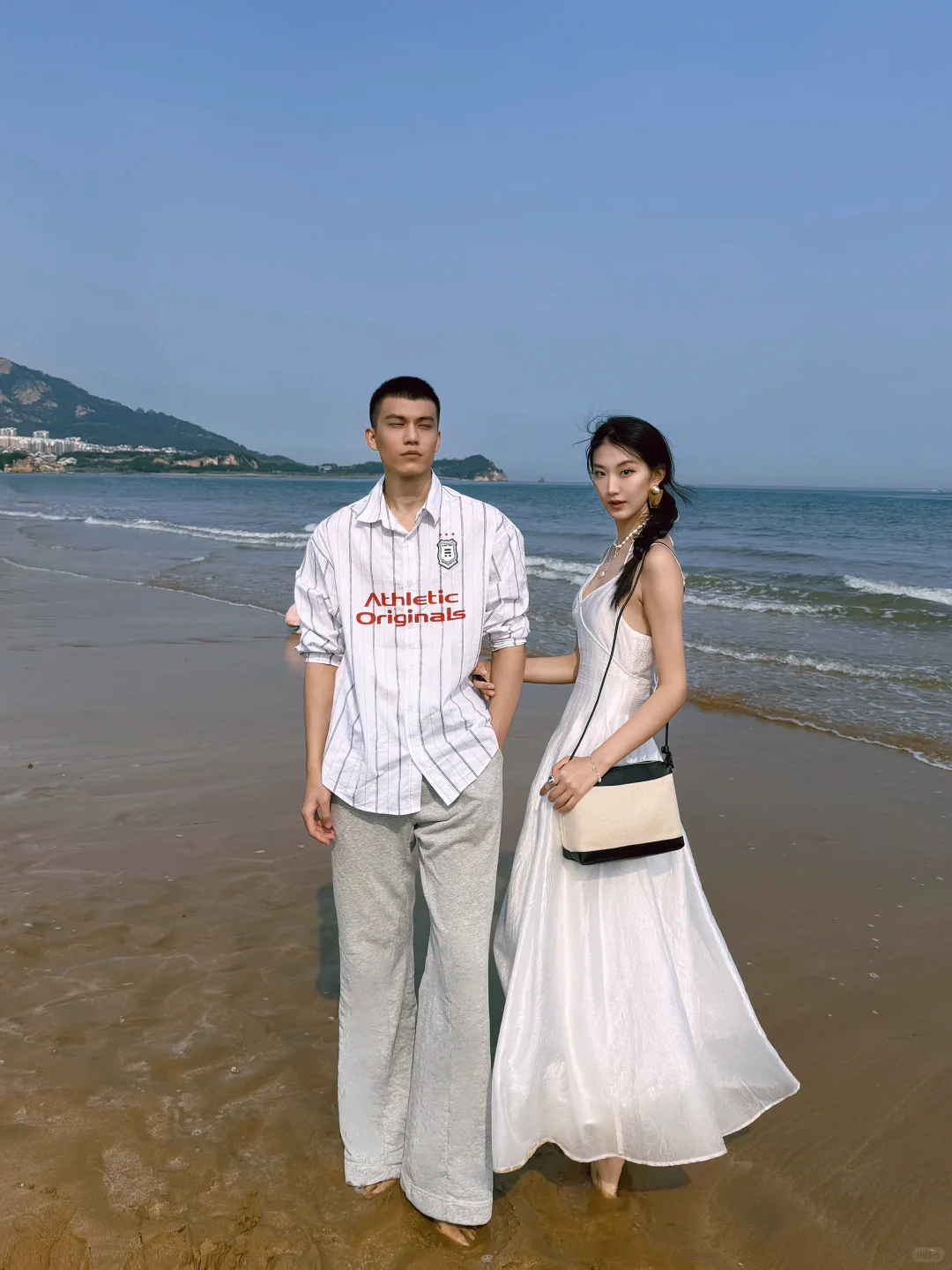 石老人海水浴场｜被问爆的Flowfit海边穿搭?