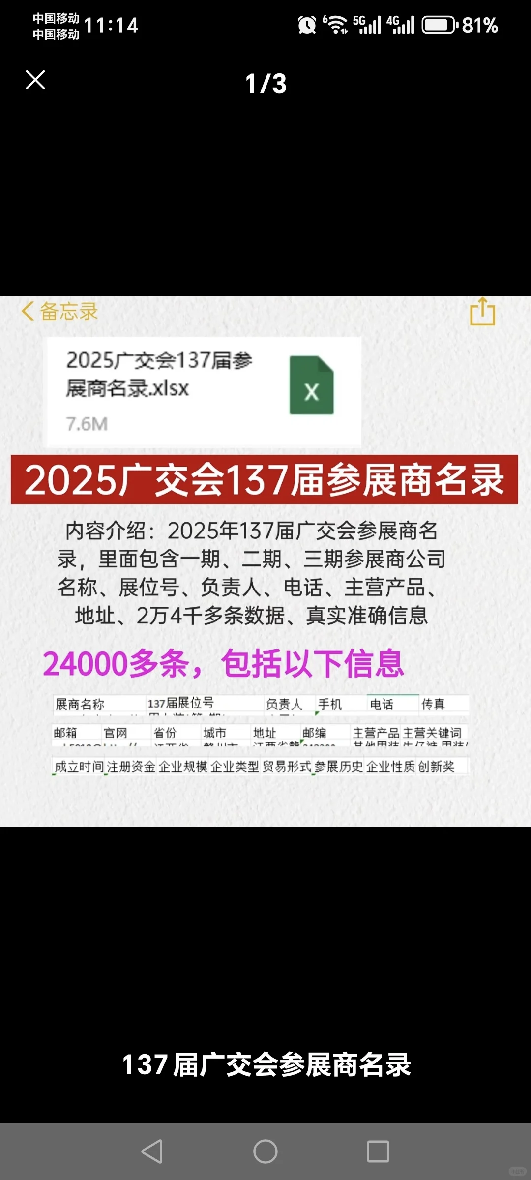 2025年137届国外采购商名录?参展商名录