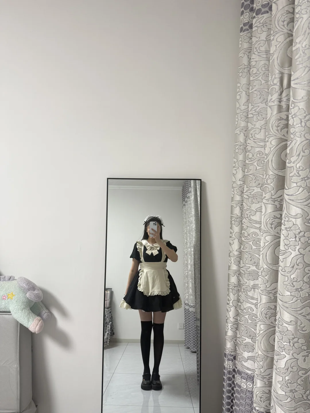第一次尝试女仆装怎么没有那味儿啊?