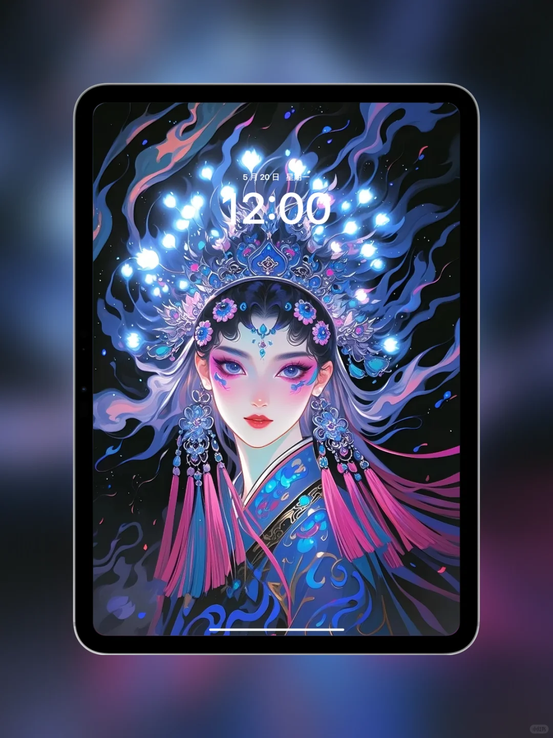 绝美暗黑风美女,这壁纸谁能不爱!