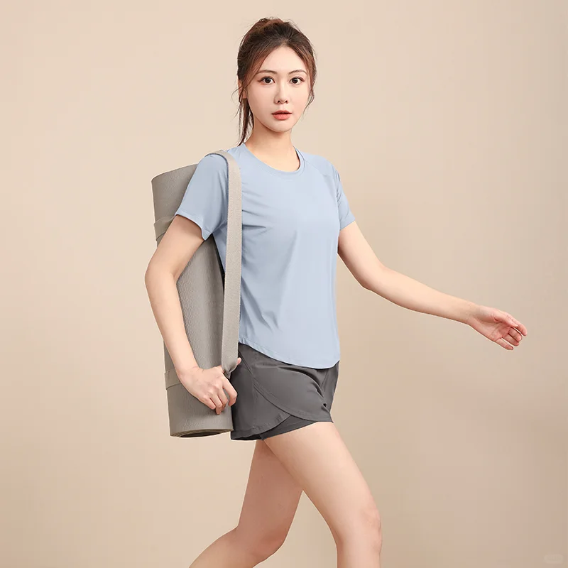 夏日健身新宠?大码轻薄速干瑜伽服套装