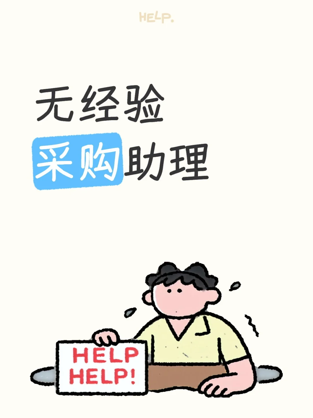 无经验采购助理
