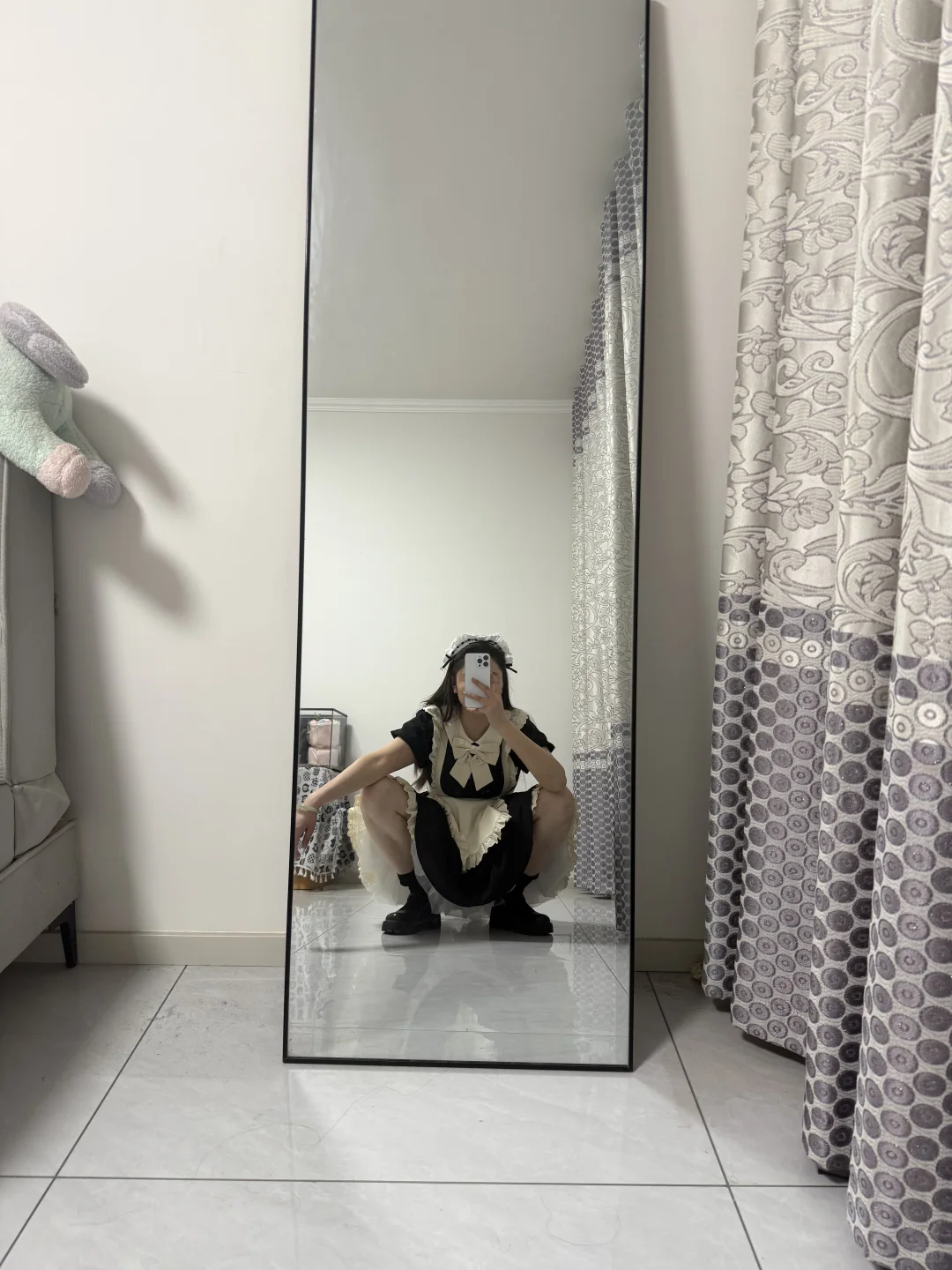 第一次尝试女仆装怎么没有那味儿啊?