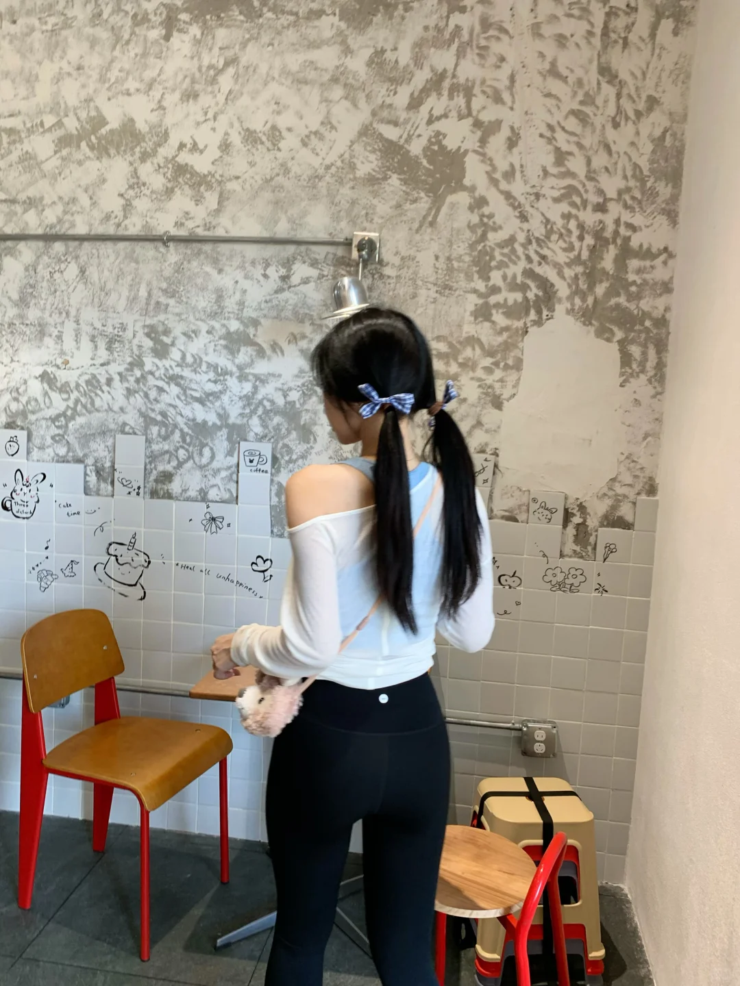 挑战只穿瑜伽服出门day 51｜心情一级棒～