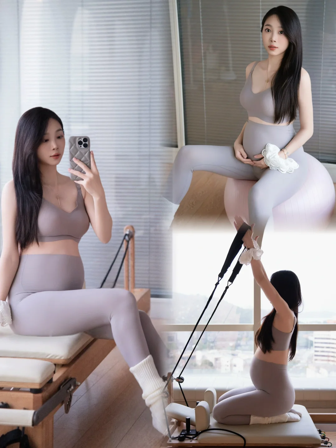 二胎32w孕期瑜伽为了产程更快,也为了产后更