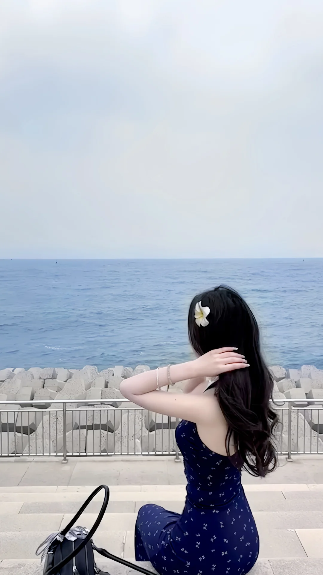 在海边的出片穿搭?️