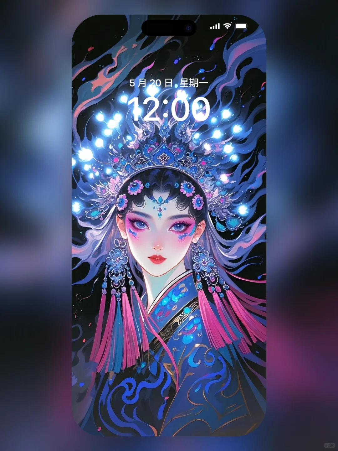 绝美暗黑风美女,这壁纸谁能不爱!