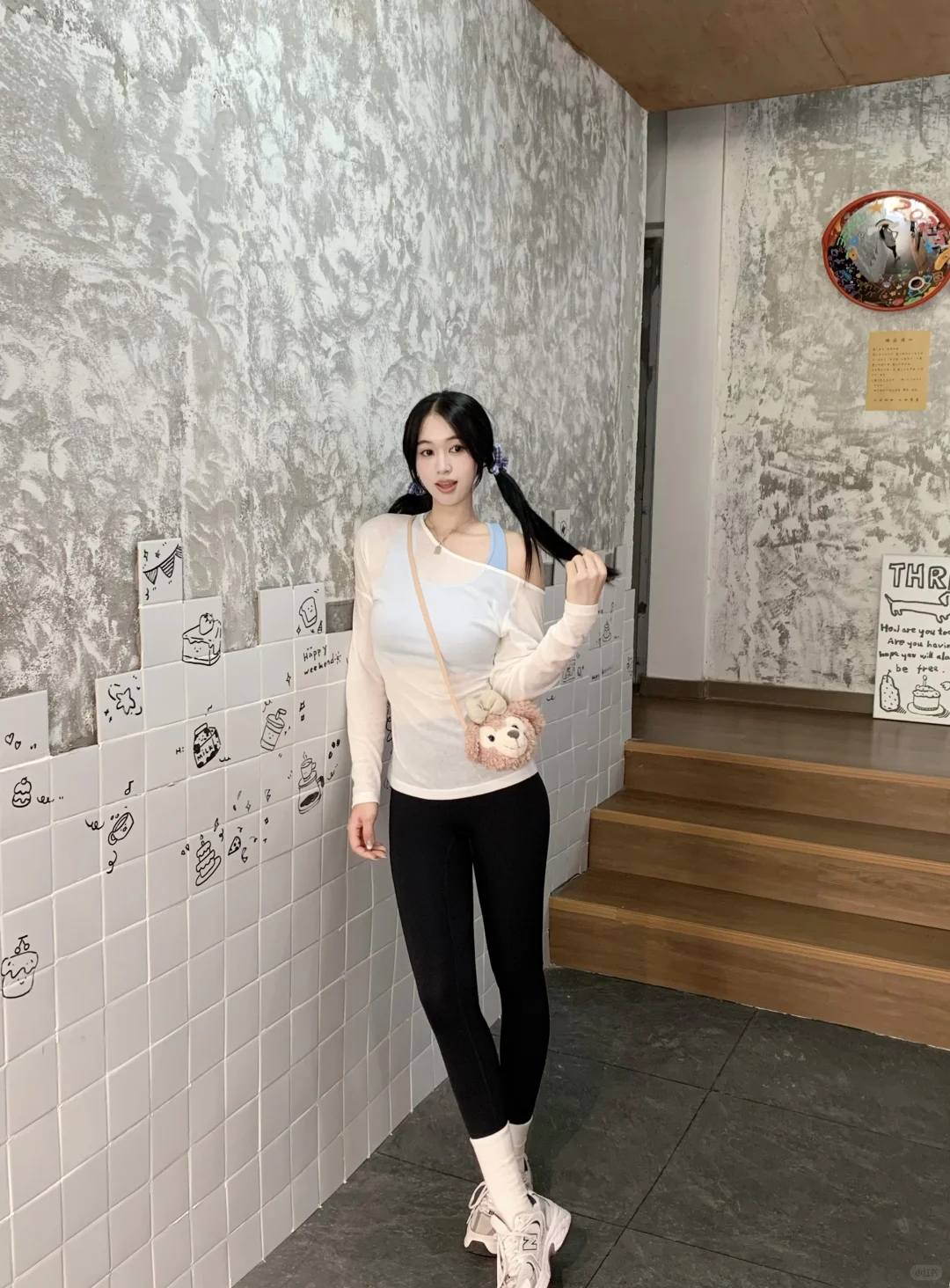 挑战只穿瑜伽服出门day 51｜心情一级棒～