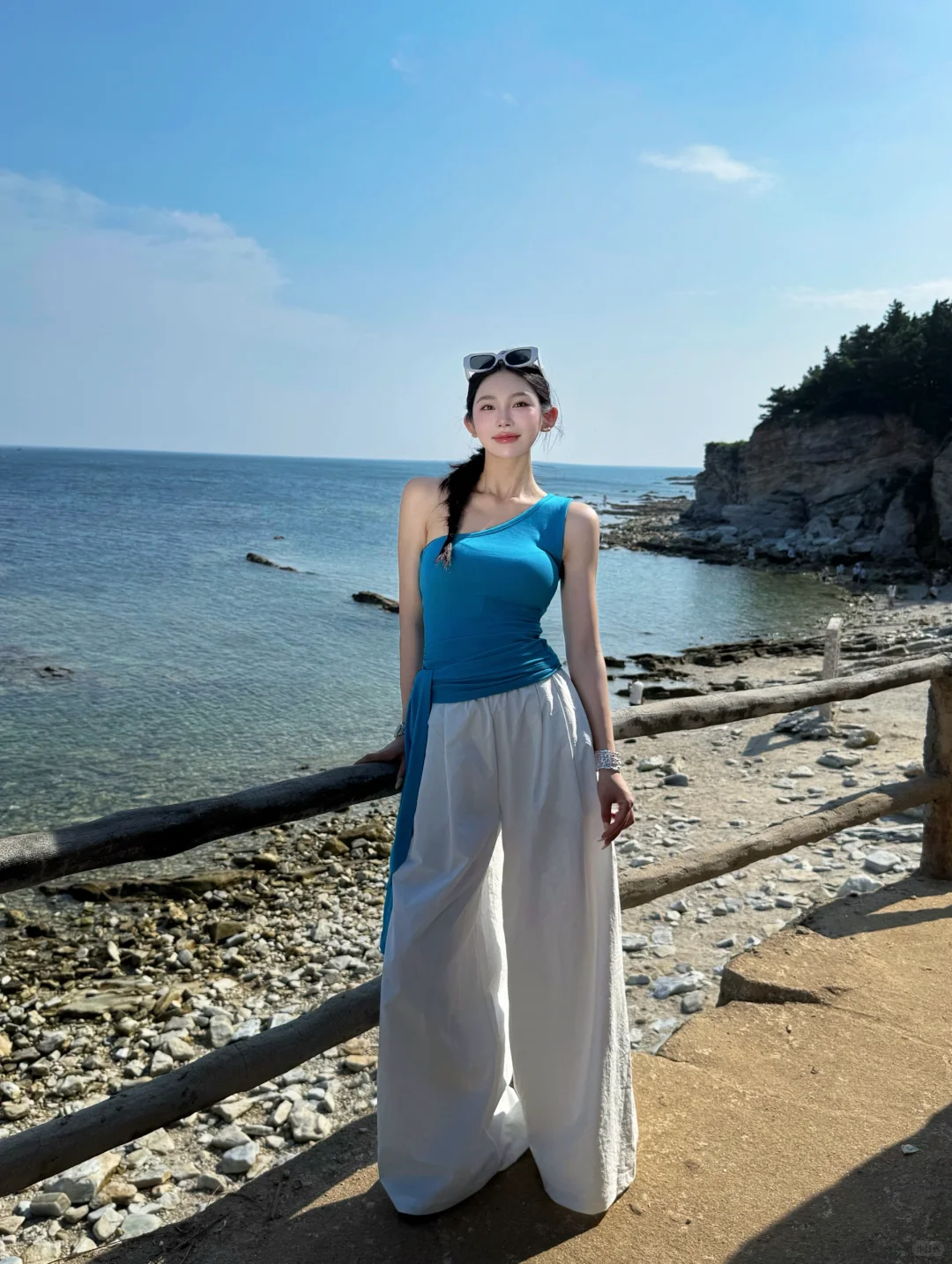 夏日的果冻海～养马岛值得去！！