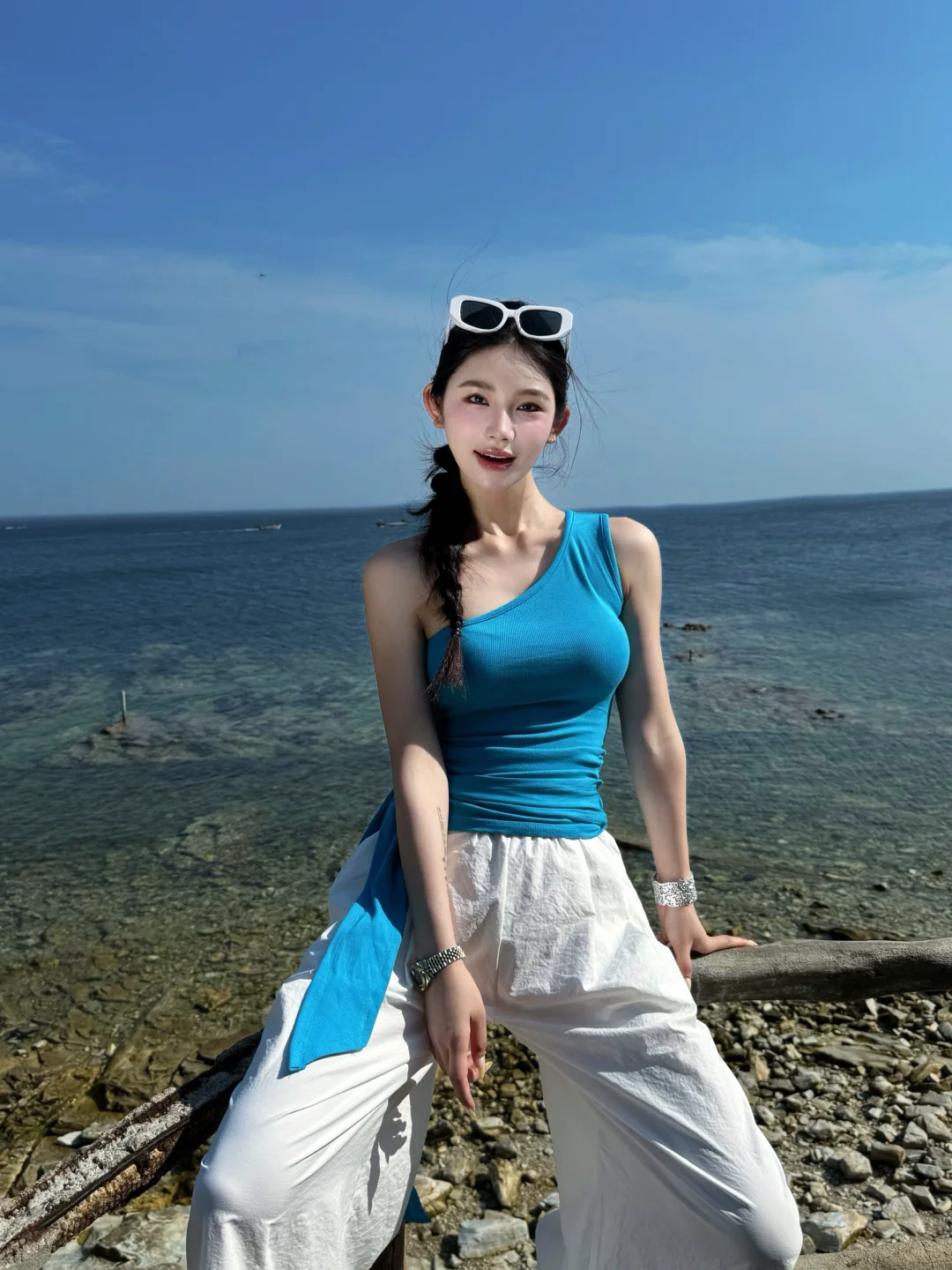 夏日的果冻海～养马岛值得去！！