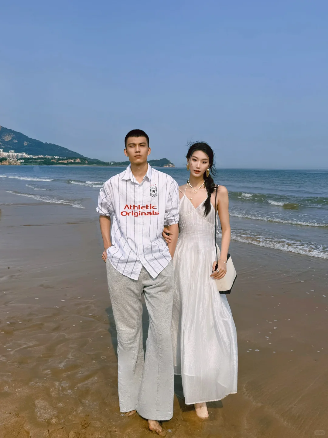 石老人海水浴场｜被问爆的Flowfit海边穿搭?