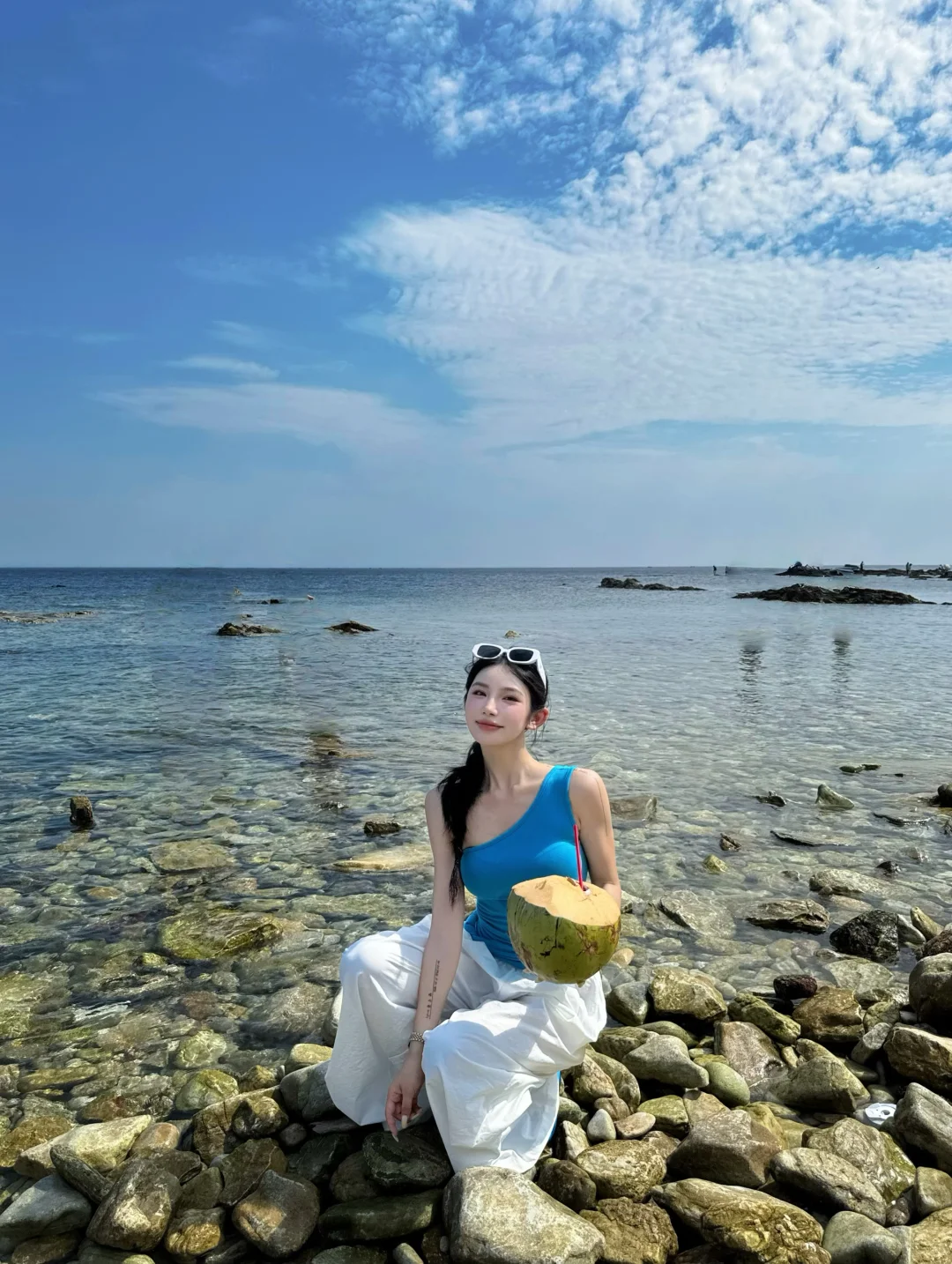 夏日的果冻海～养马岛值得去！！