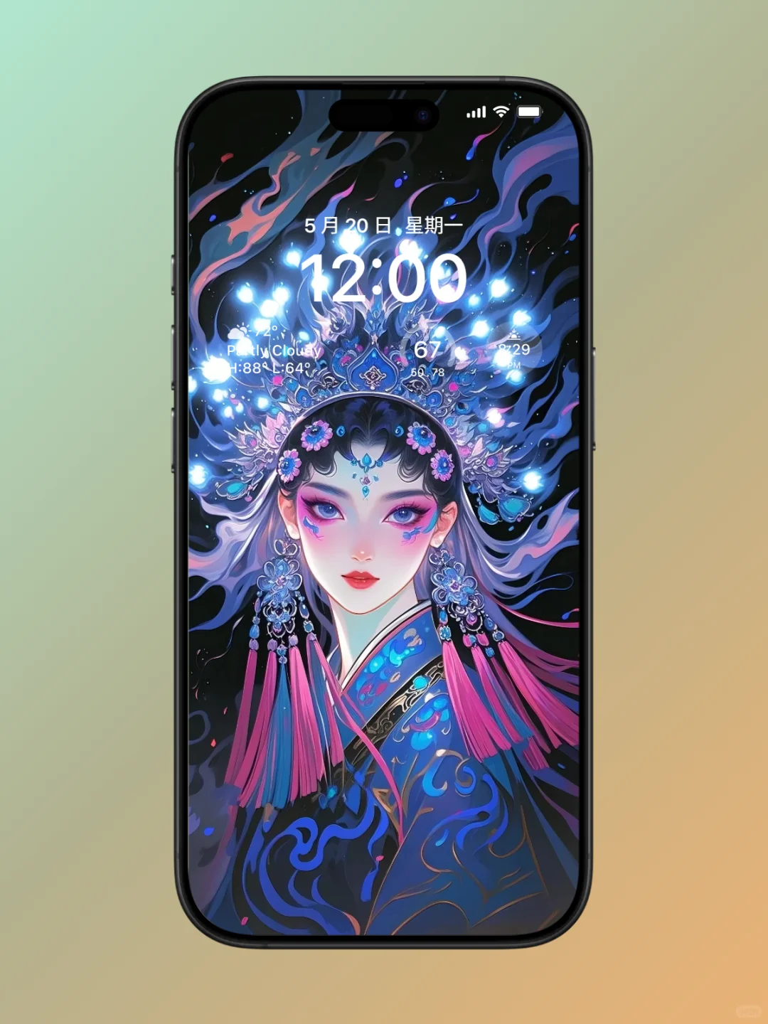 绝美暗黑风美女,这壁纸谁能不爱!