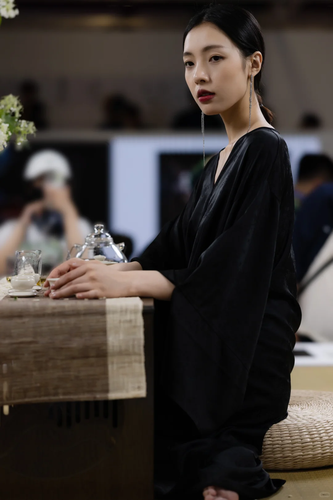 北京PE展 适马展台 东方美学姊妹花