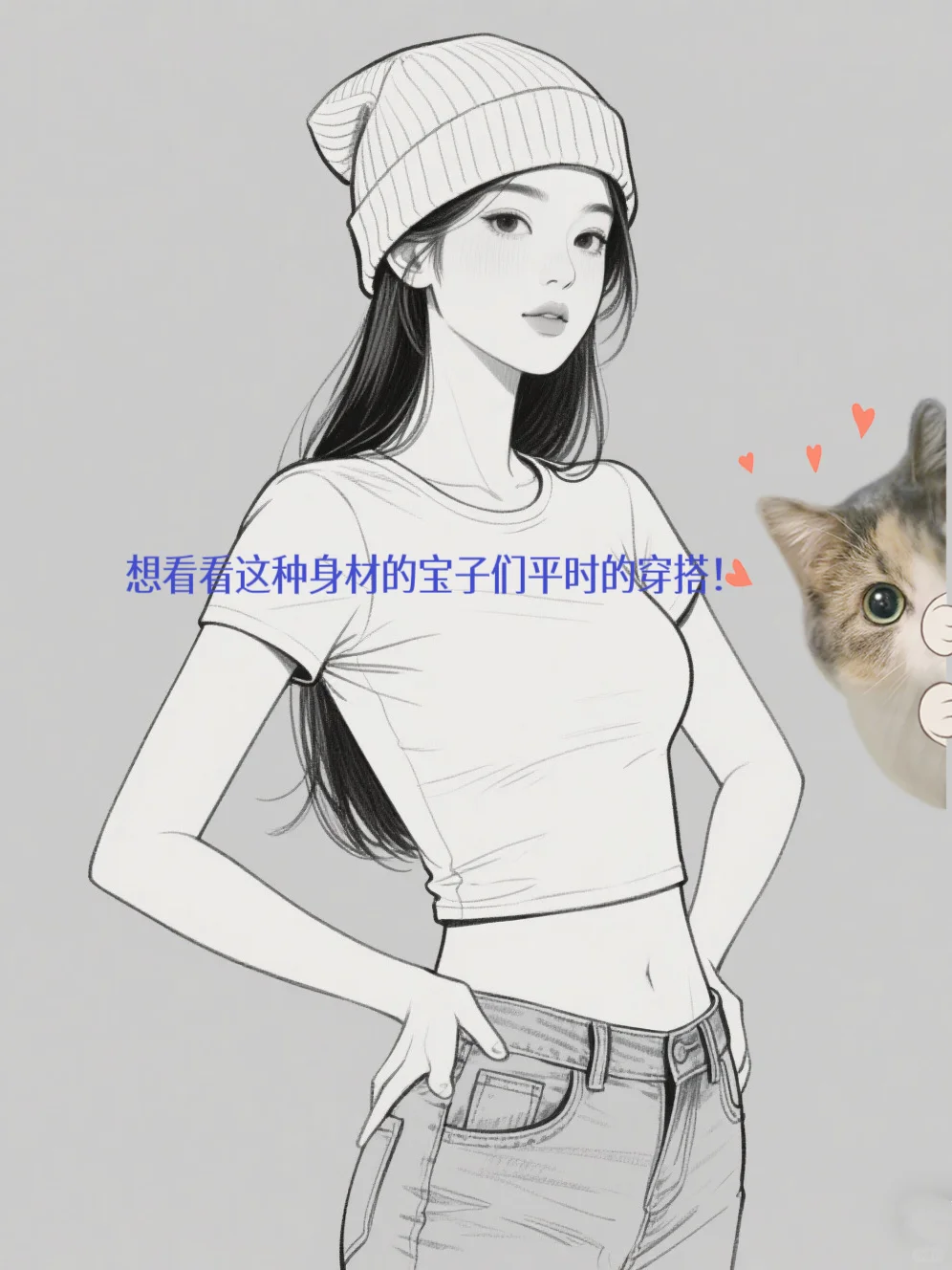 这种身材平常都穿什么啊！羡慕