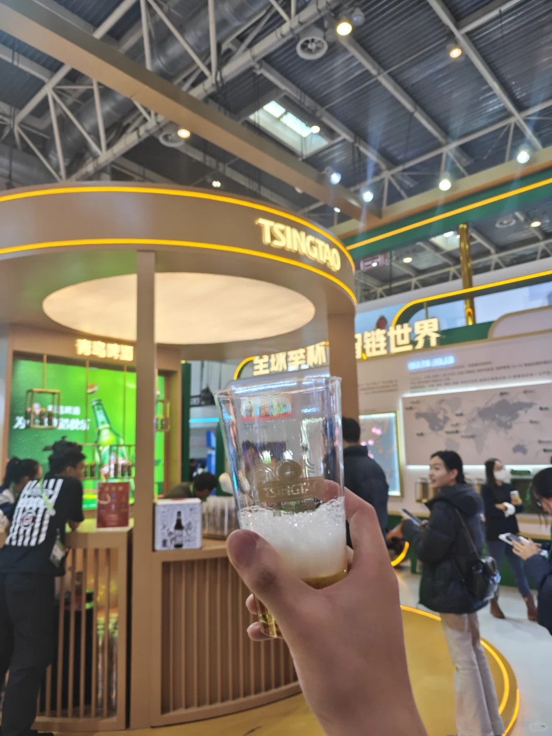 第二次参加链博会啦