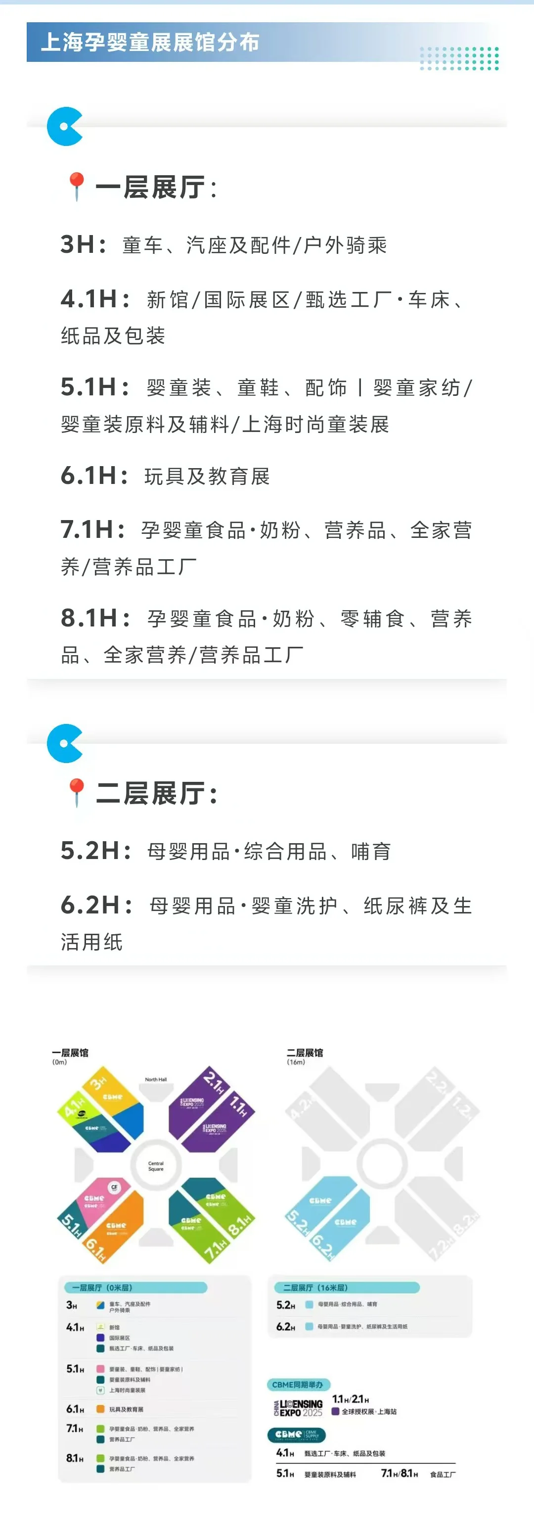 上海孕婴童展,7月16日开幕,附门票+展位图