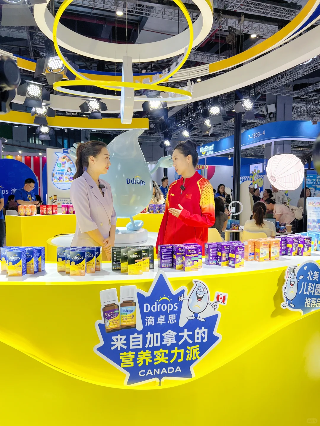 来上海母婴展啦,收获满满~