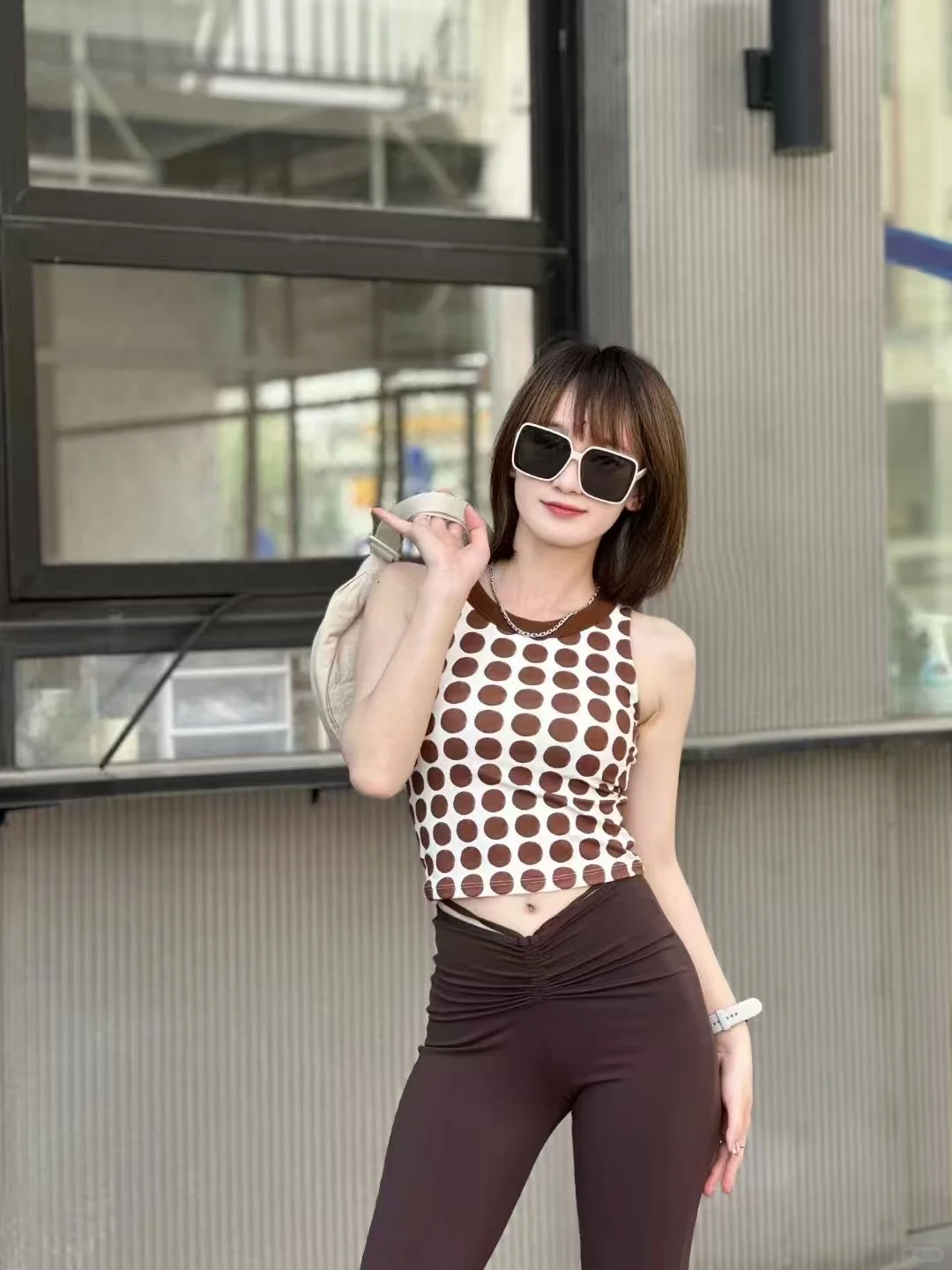 睡不着，来看看我们家的瑜伽服穿搭～
