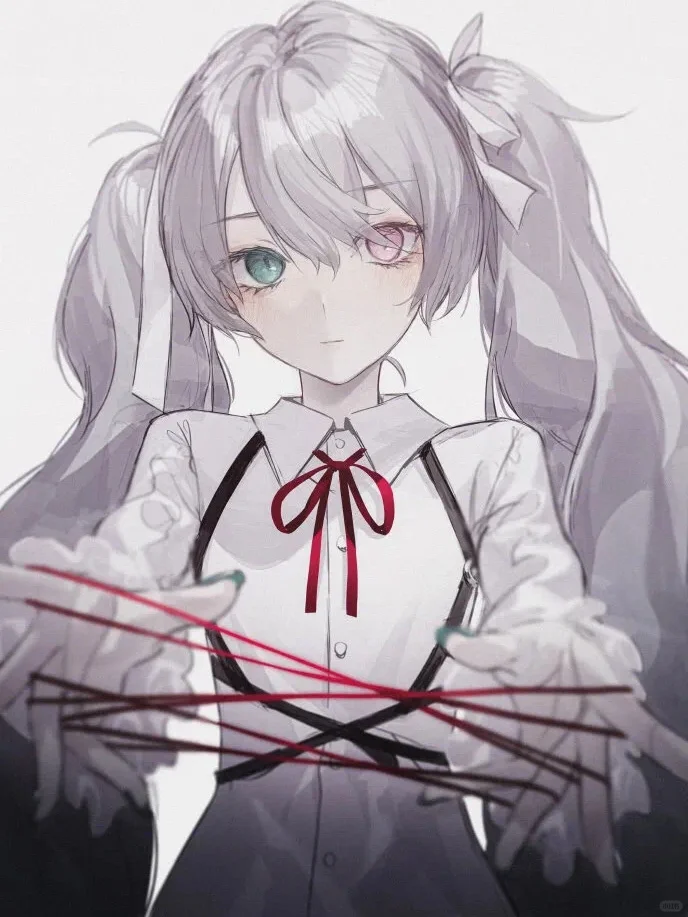插画分享｜美女这个邪魅的笑也太吸引人了吧