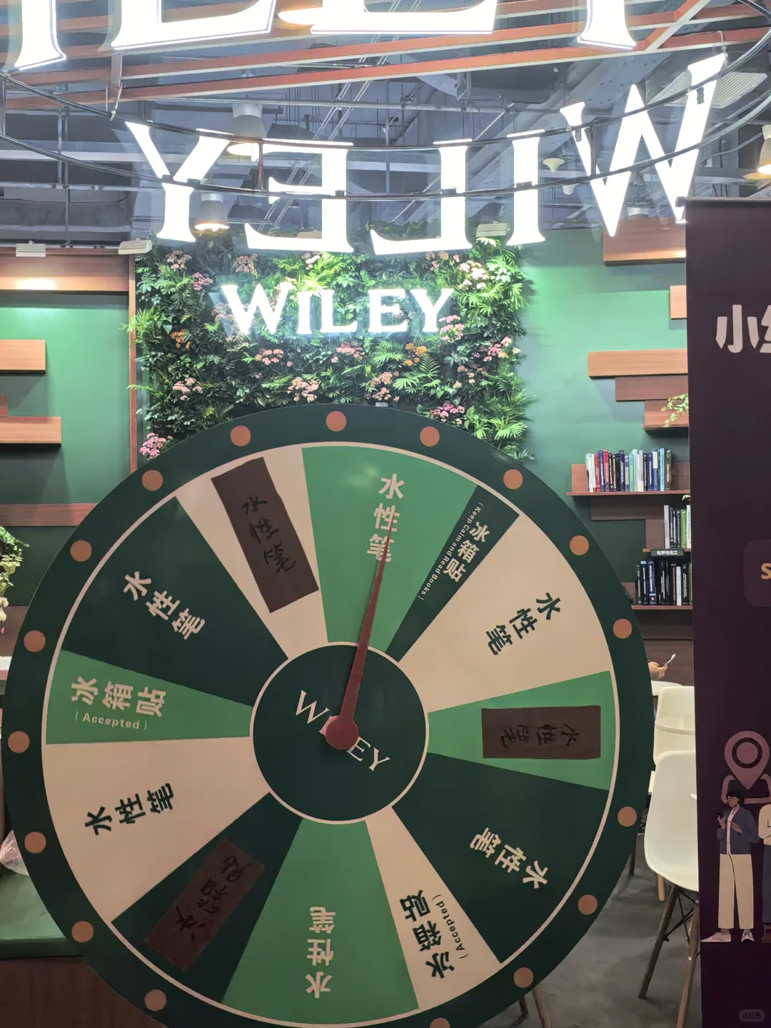 国际会展中心Wiley展区