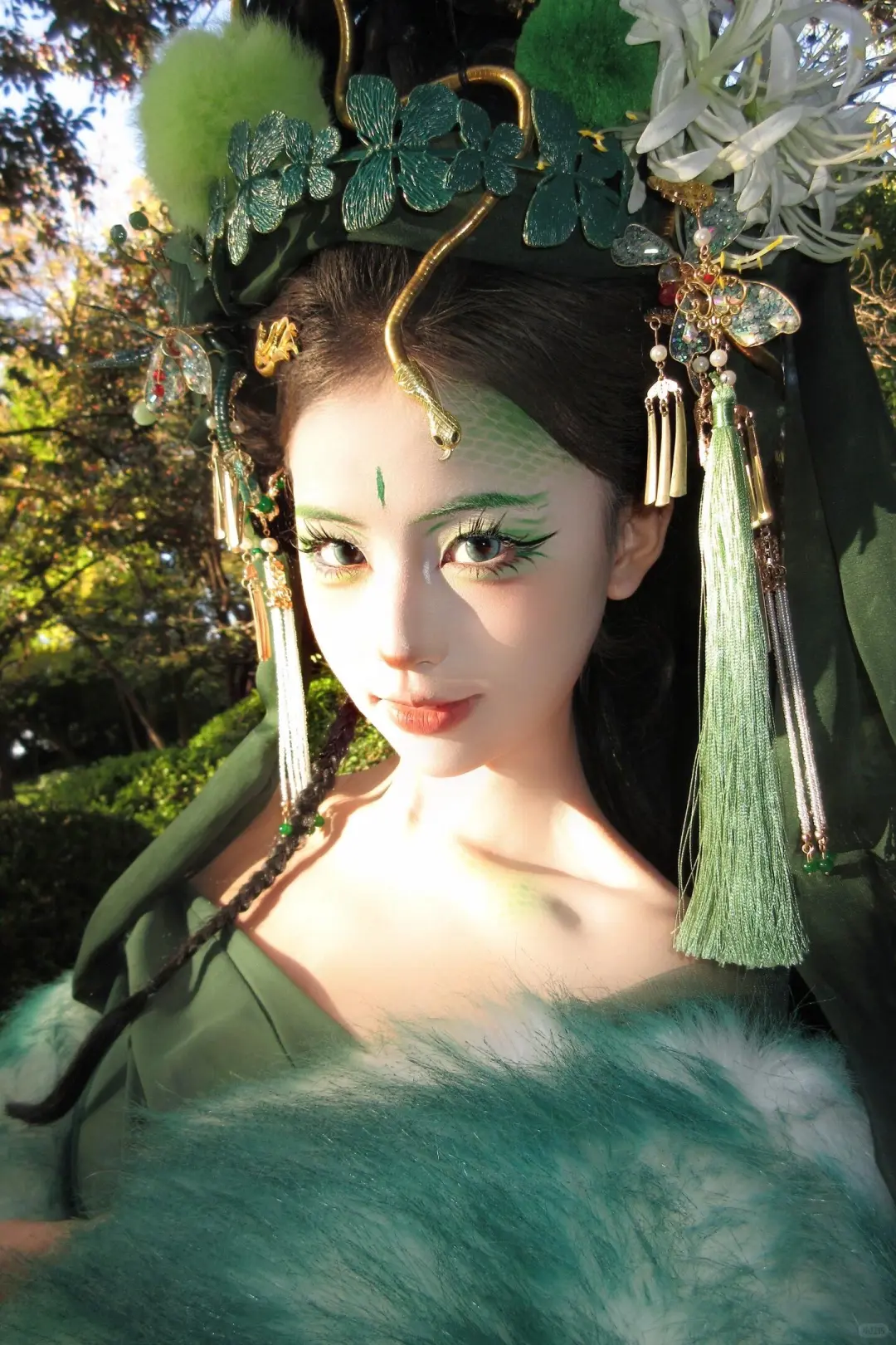 杭州拍的青蛇..写真发朋友圈直接被赞爆‼️