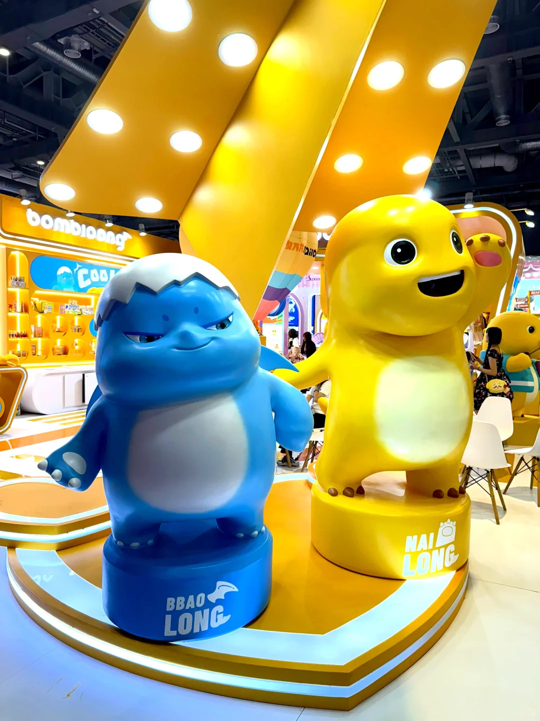 哪里的展会上看到了这么可爱的IP