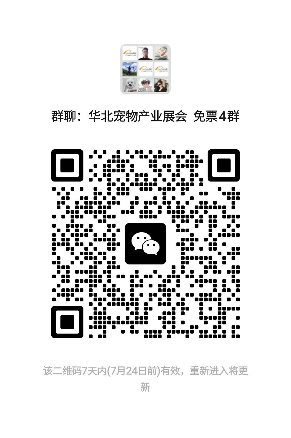 石家庄宠物展 免票4群