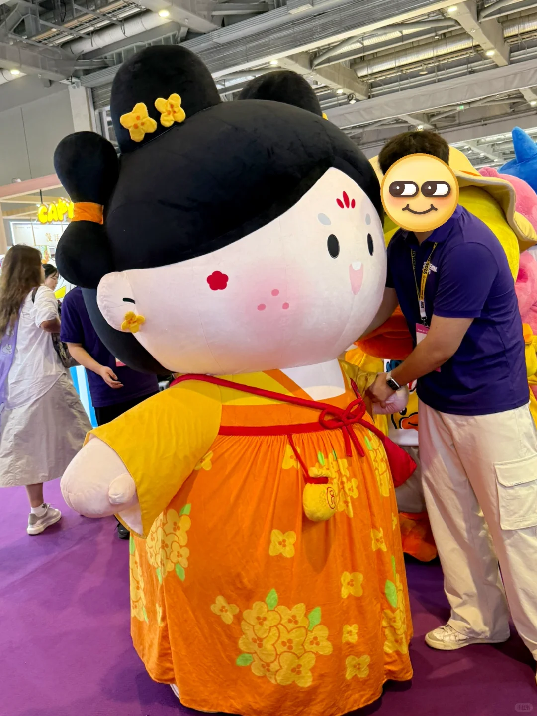 哪里的展会上看到了这么可爱的IP