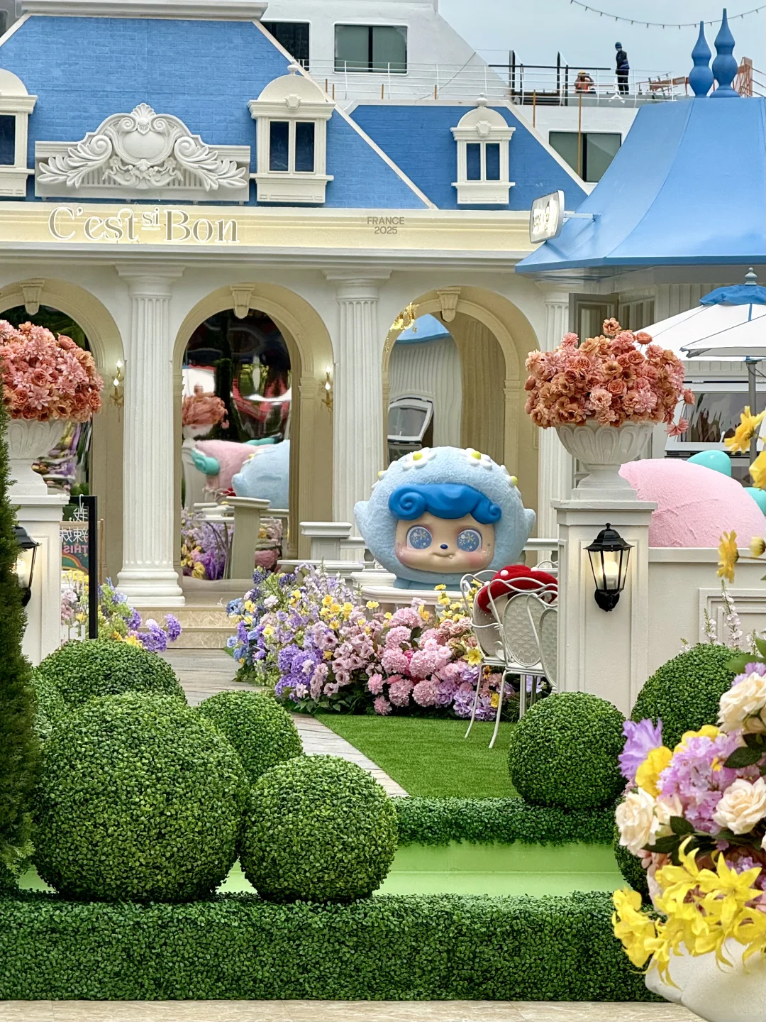 深圳新开的！！?海上世界⛲️免费宫廷花园！