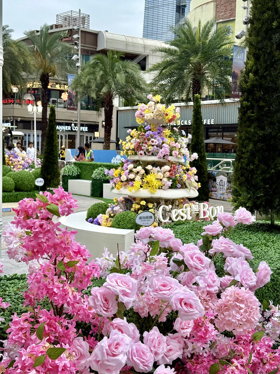 深圳新开的！！?海上世界⛲️免费宫廷花园！