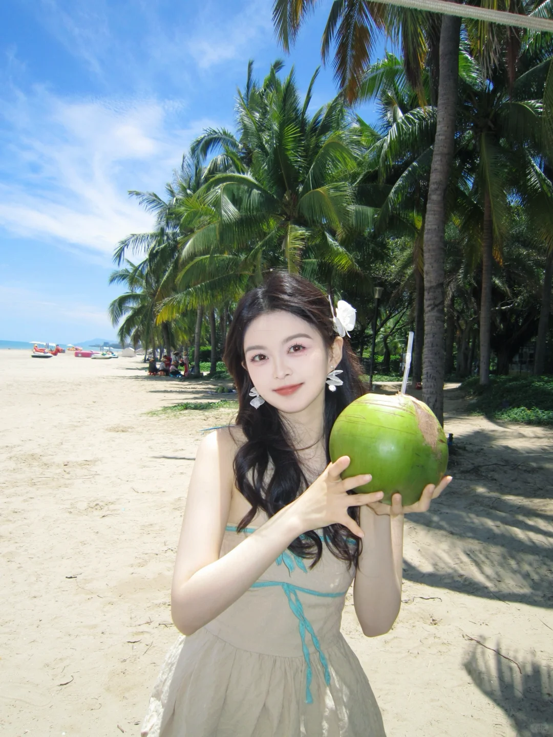 藏在椰林碧海交织中的浪漫?