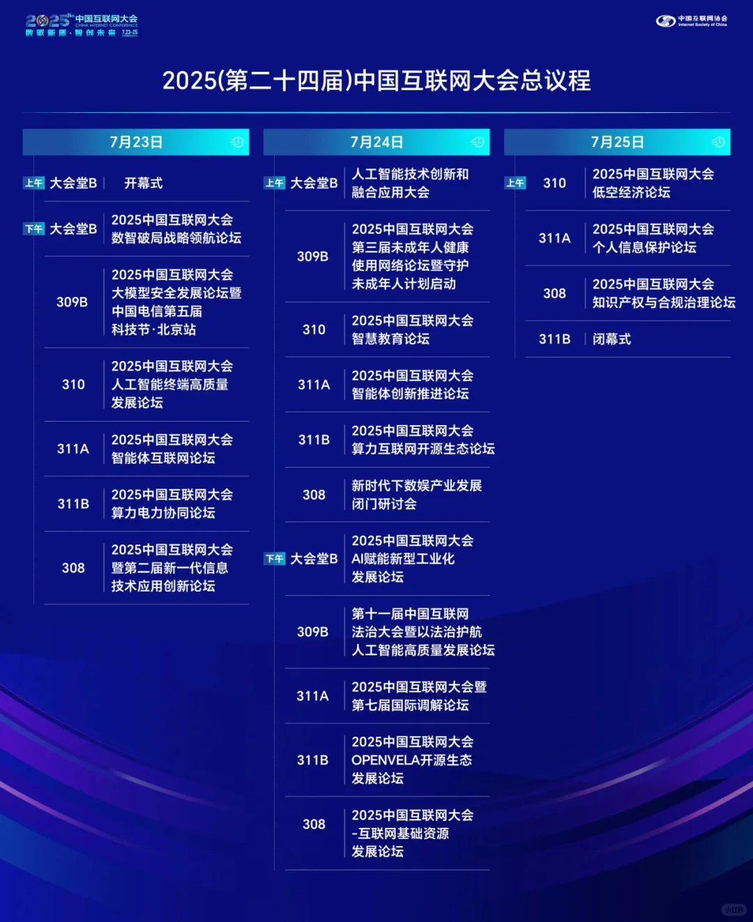 2025中国互联网大会门票来啦❗