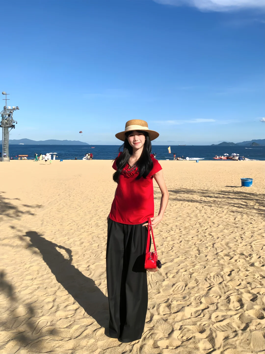 海边?