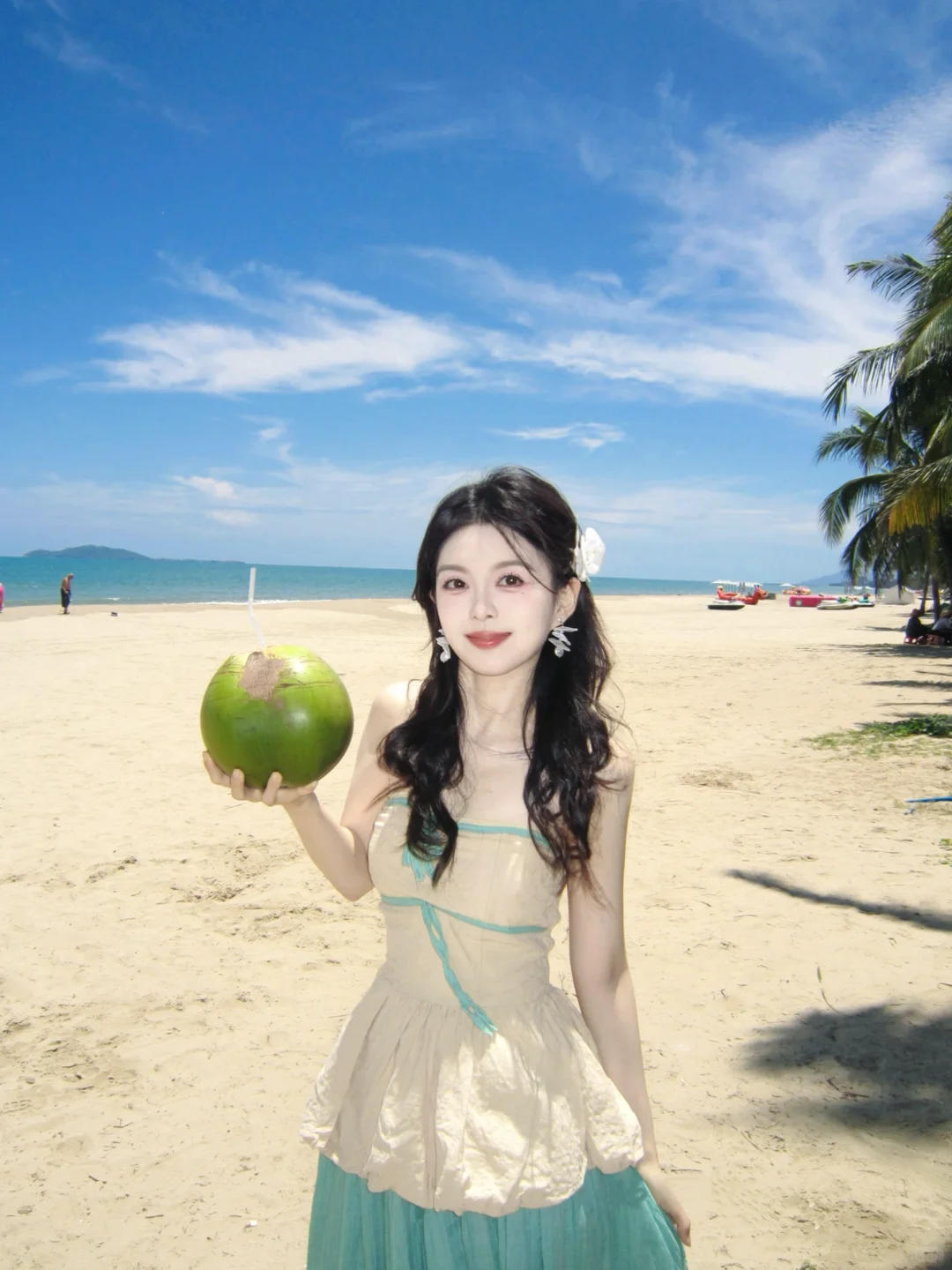 藏在椰林碧海交织中的浪漫?