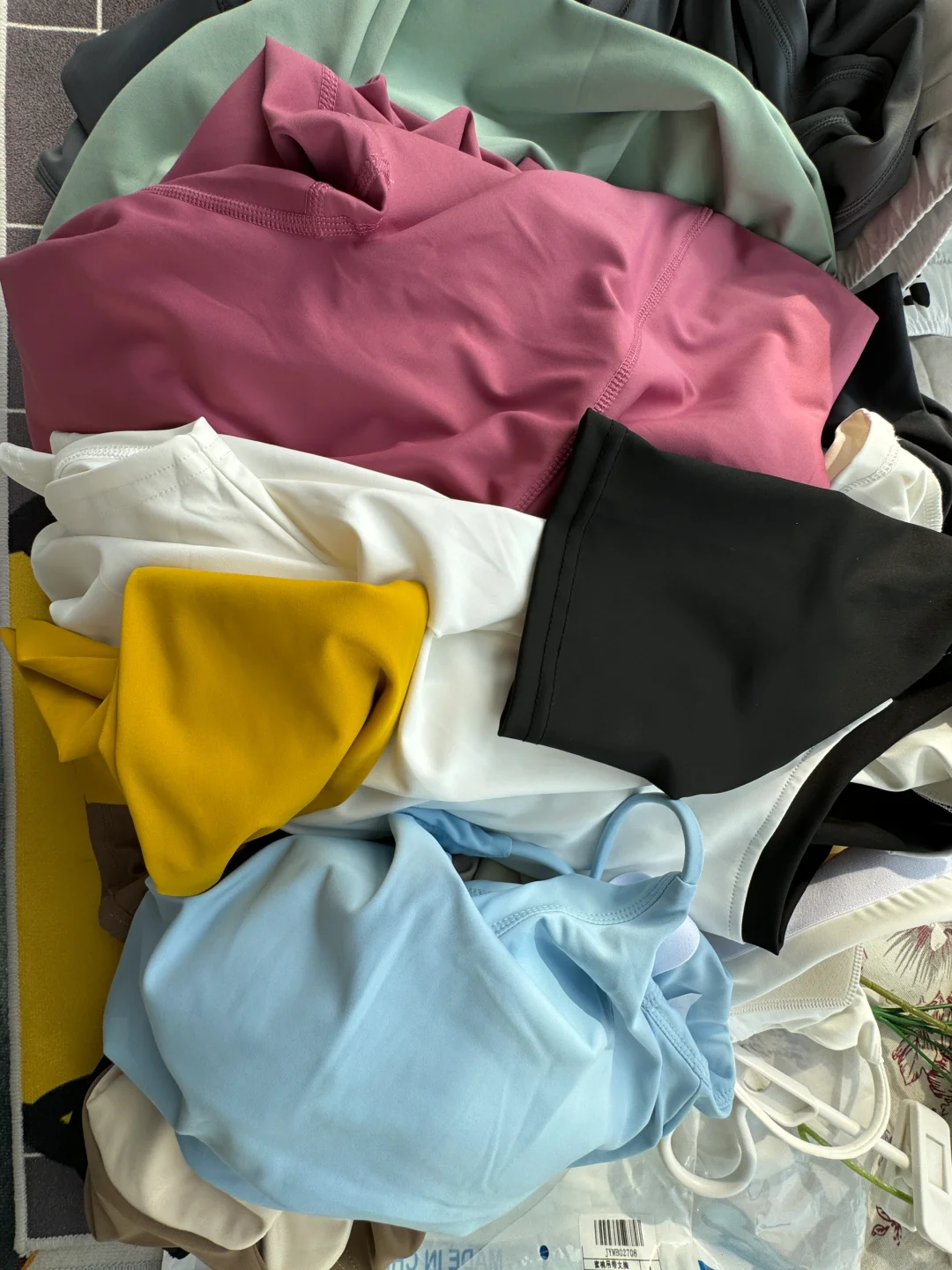 平价瑜伽服实拍‼️才19.8?的超好品质哦