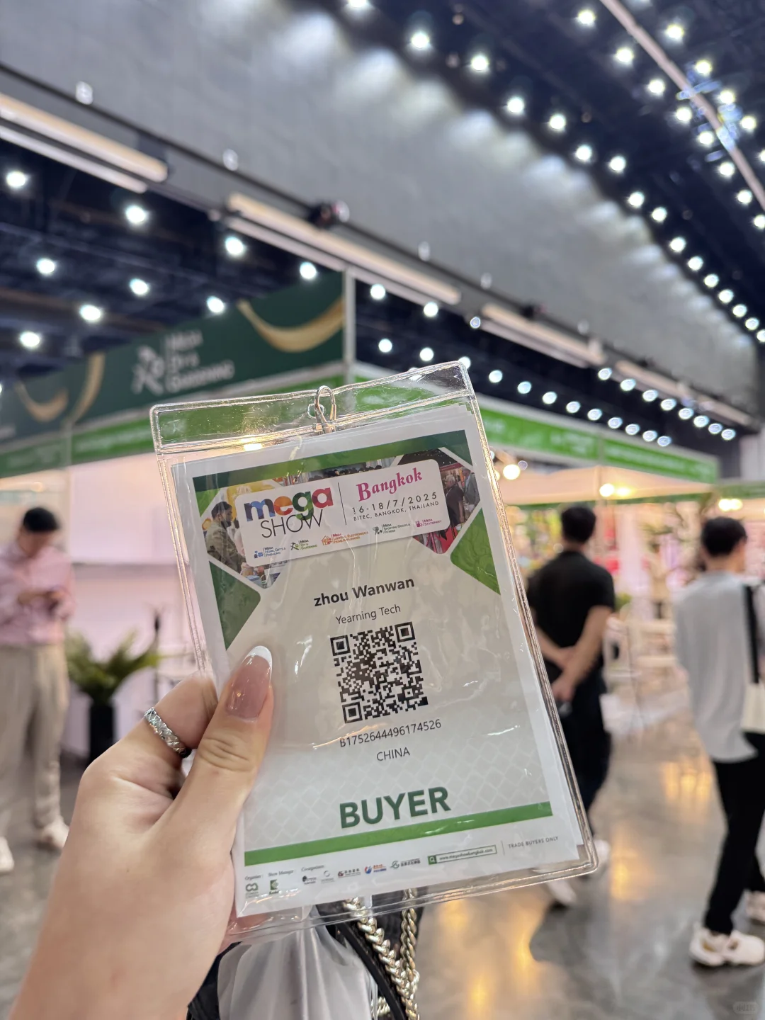 有人在曼谷的mage贸易展吗？