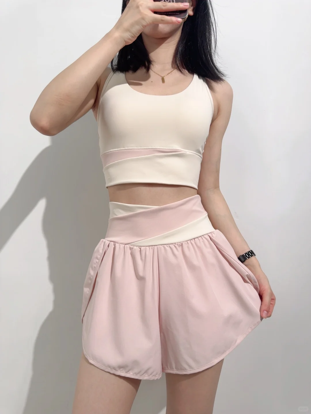 夏日甜妹刚需?少女心是这套瑜伽服给的?49