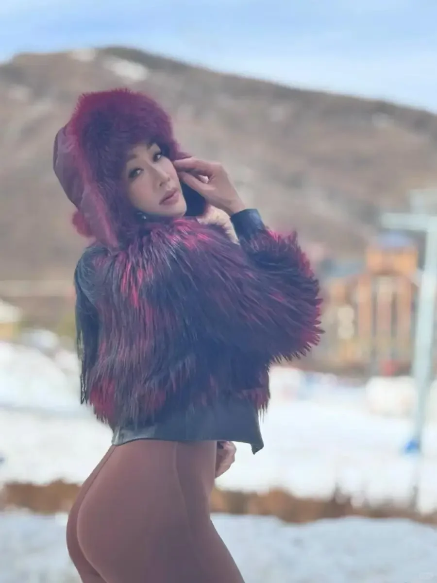 被雪场50+美少女治愈了❄️