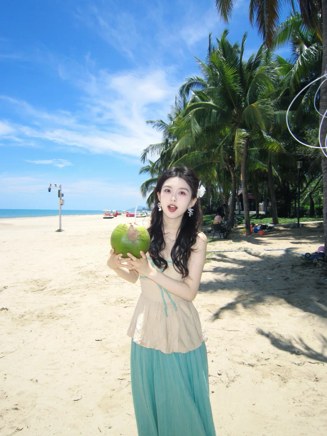 藏在椰林碧海交织中的浪漫?