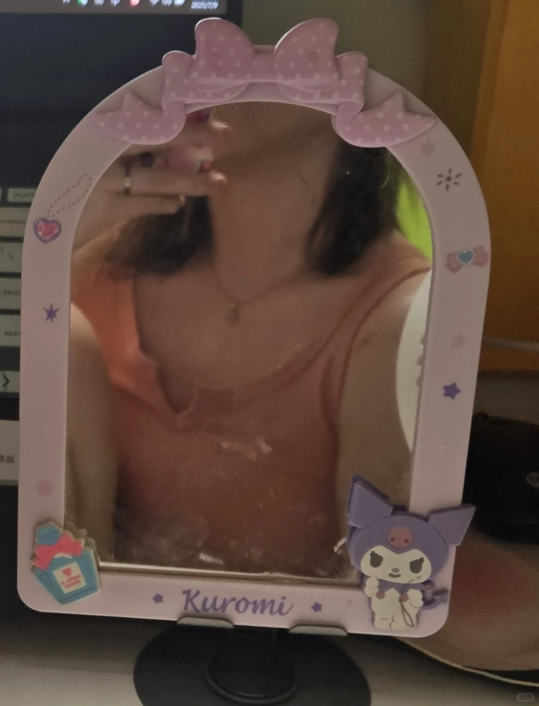每当我穿的很漂亮的时候就后悔自己不会化妆