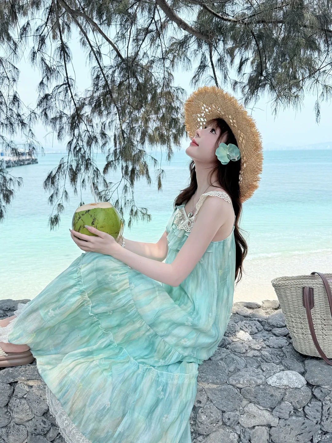 薄荷味的夏天~细节也好美啊?️ ? ?