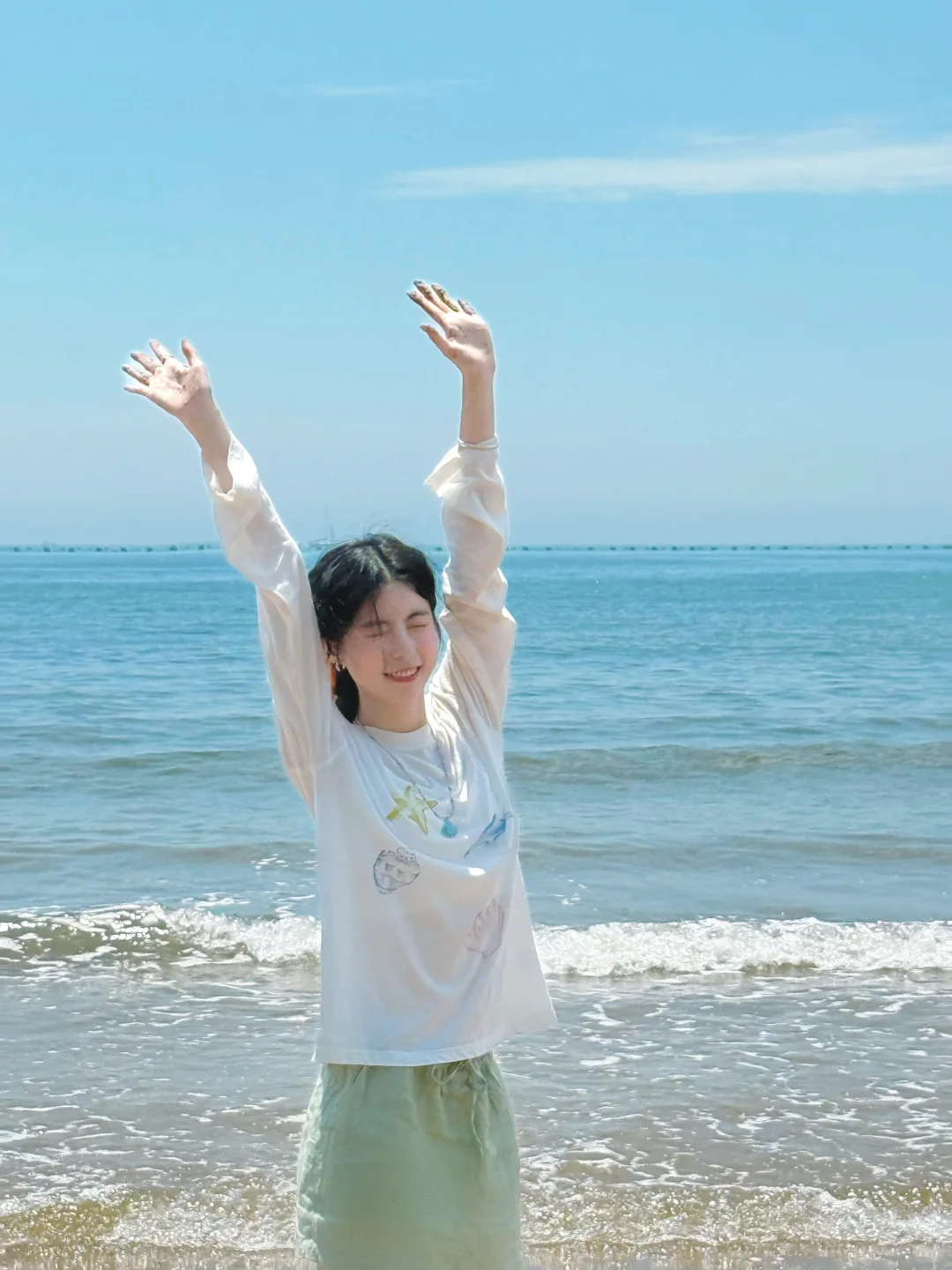 .? •*再忙也要去海边呀?? ?