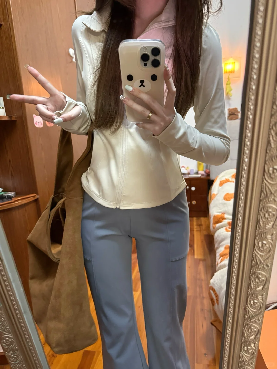 上短下长真的好显瘦！?