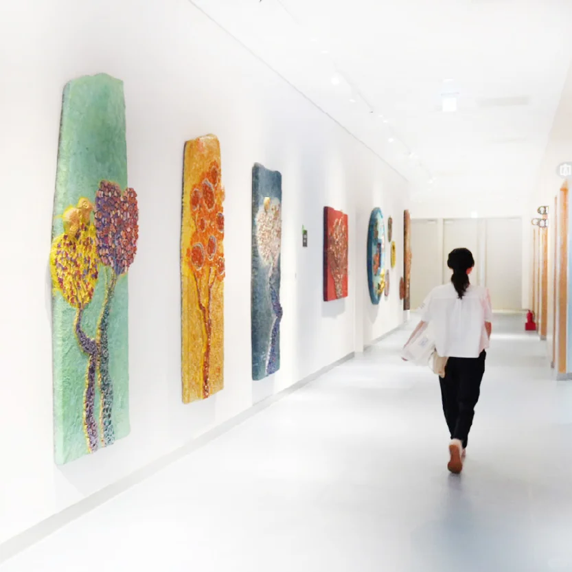 去巨大集團的博物館看展覽