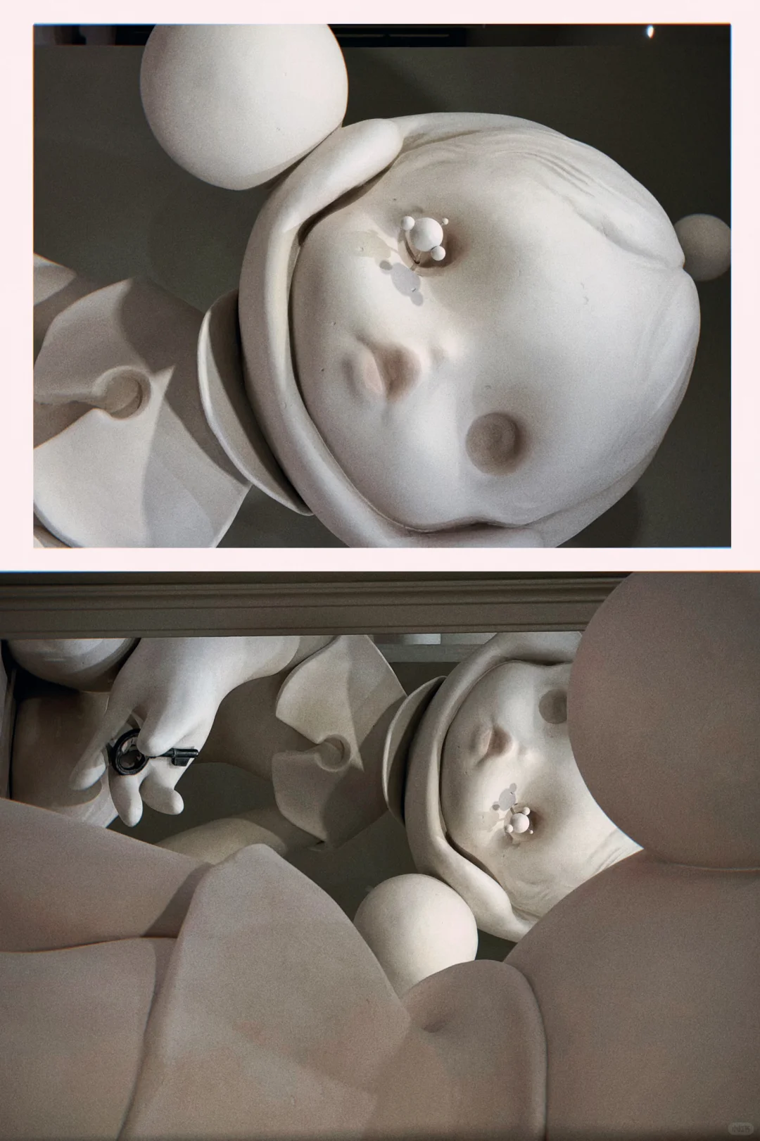 安静看展怎么突然笑场？