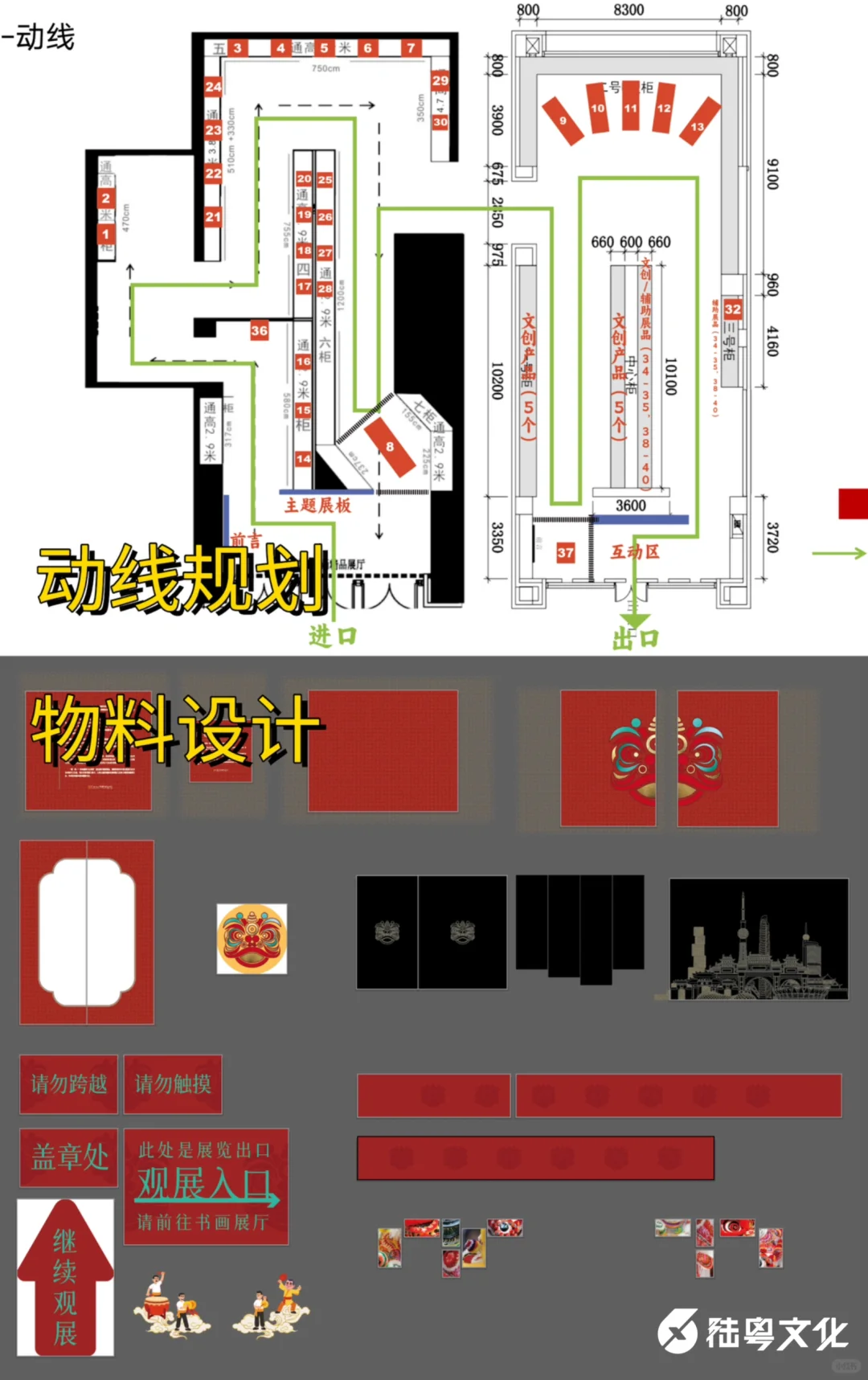 超详细布展流程!含泪?整理