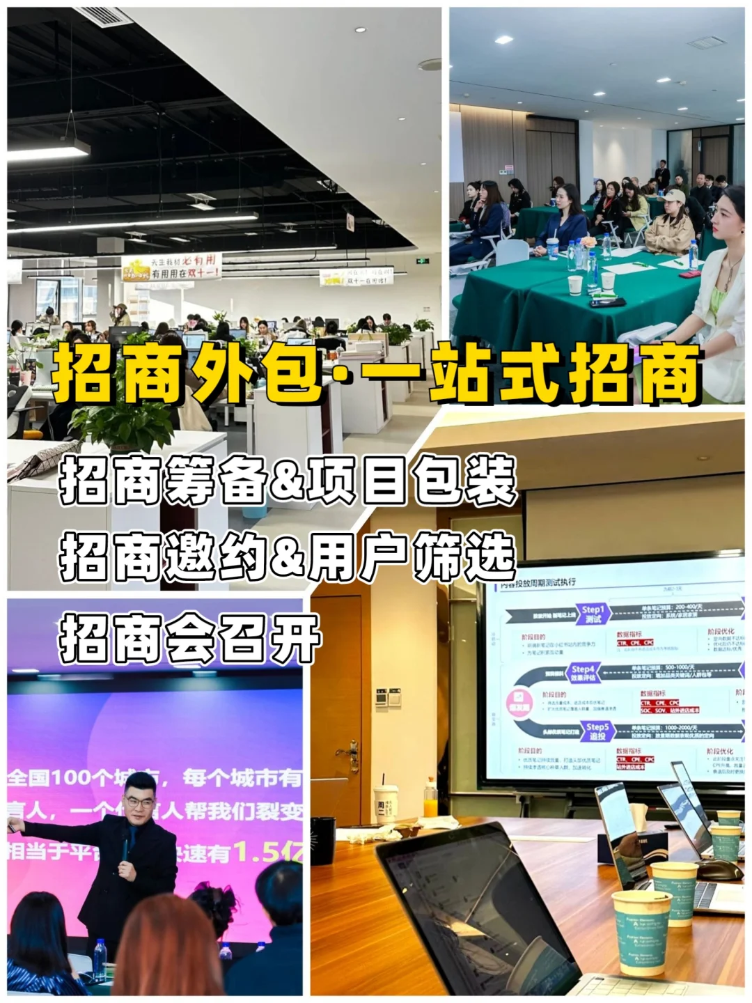 招商怕麻烦的老板看过来！一站式全案运营
